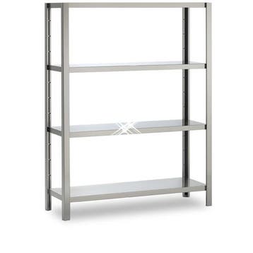 Rvs stelling 4 hoog 1400x500x1800 mm, Verzenden, Nieuw in verpakking