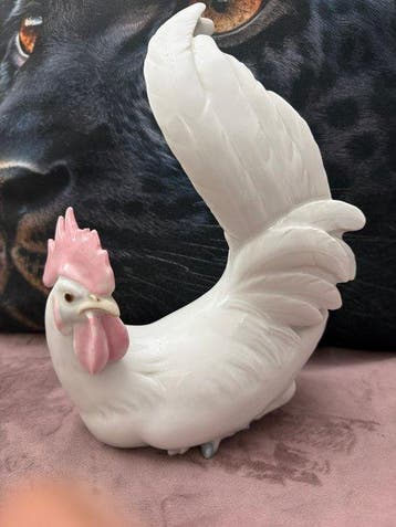 Lladró - Beeldje - Coq en porcelaine Lladró - Porselein, Antiek en Kunst