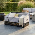 Tuin opbergbox Alanno 52/75x155x64 cm grijs en zwart 560L ca, Verzenden, Nieuw