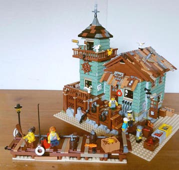 LEGO Ideas Old Fishing Store 21310, Verzenden, Zo goed als nieuw, Complete set, Lego