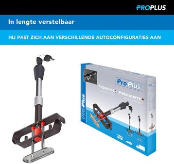 ProPlus Pedaalslot - Anti-diefstalvergrendeling - Blokkeert, Ophalen of Verzenden, Nieuw