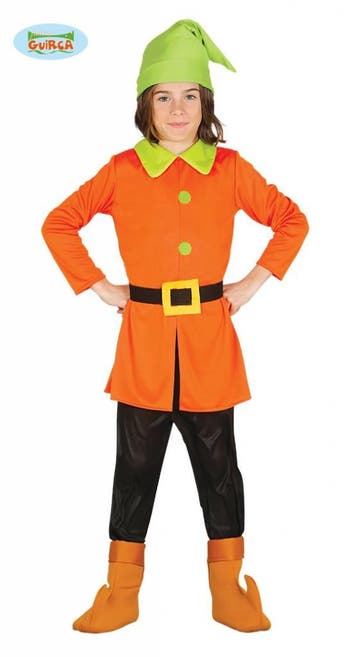 Oranje kabouter kostuum kind, Ophalen of Verzenden, Nieuw