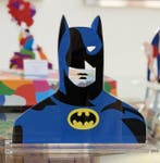 Marco Lodola (1955) - sculptuur, Dark knight - 30 cm -