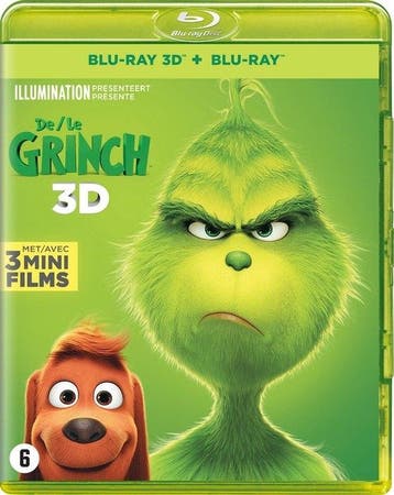 Grinch (3D + 2D Blu-ray) - Blu-ray, Cd's en Dvd's, Verzenden, Nieuw in verpakking