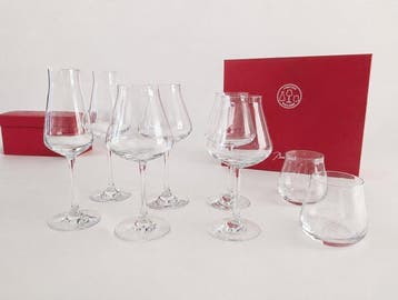 Baccarat - Thomas Bastide - Wijnglas (8) - Kasteel - Kristal