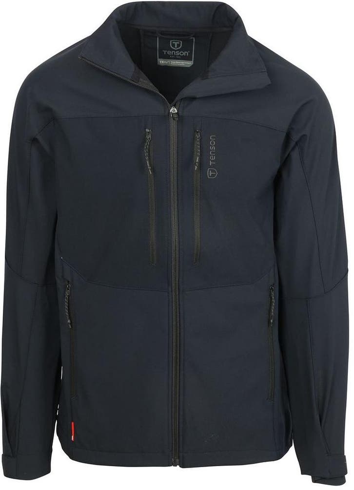 Tenson Softshell Jack Zwart maat M Heren, Kleding | Heren, Jassen | Winter, Zwart, Nieuw, Maat 48/50 (M), Verzenden