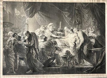 Valentine Green (1739–1813) - The Death of Germanicus, Antiek en Kunst