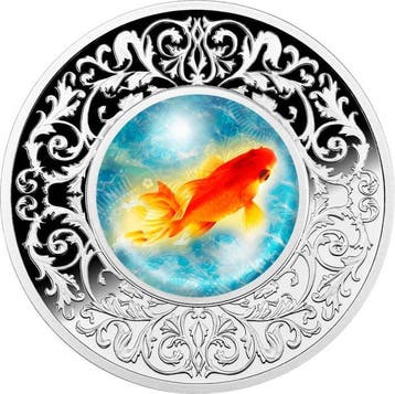 Kameroen. 500 Francs 2023 Goldfish - Lucky Charms 1/2 oz