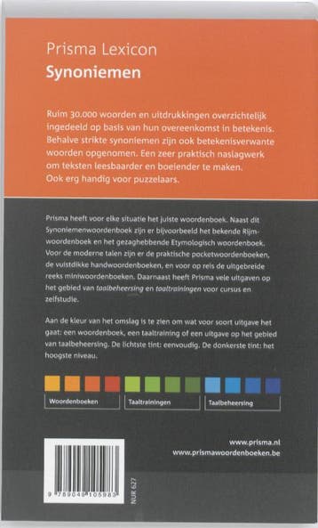 Synoniemen / Prisma lexicon 9789049105983 Riemer Reinsma, Verzenden, Gelezen, Riemer Reinsma