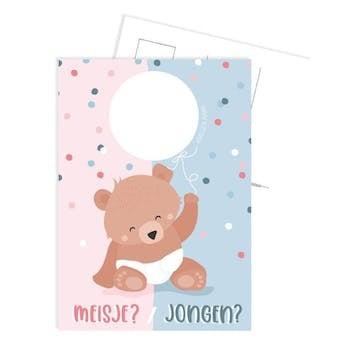Kaart Jongen / Meisje? (A6 wenskaarten, Kaarten), Ophalen of Verzenden, Nieuw