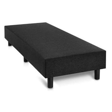 Boxspring Hyatt Bonell zonder matras, Ophalen of Verzenden, Nieuw, Zwart