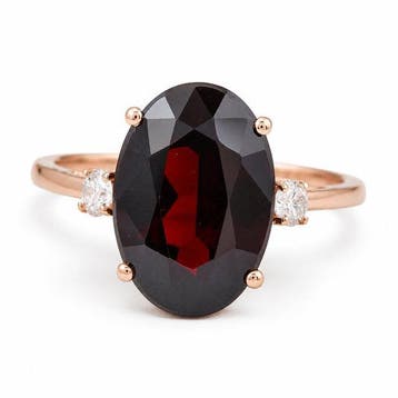 Zonder minimumprijs - Ring - 14 karaat Geel goud - 5.81ct., Sieraden, Tassen en Uiterlijk, Ringen, Nieuw