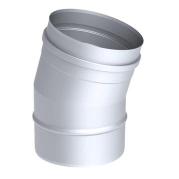 GGM Gastro | Hoekbuis - 15° vast - in rvs - Ø 250mm |, Verzenden