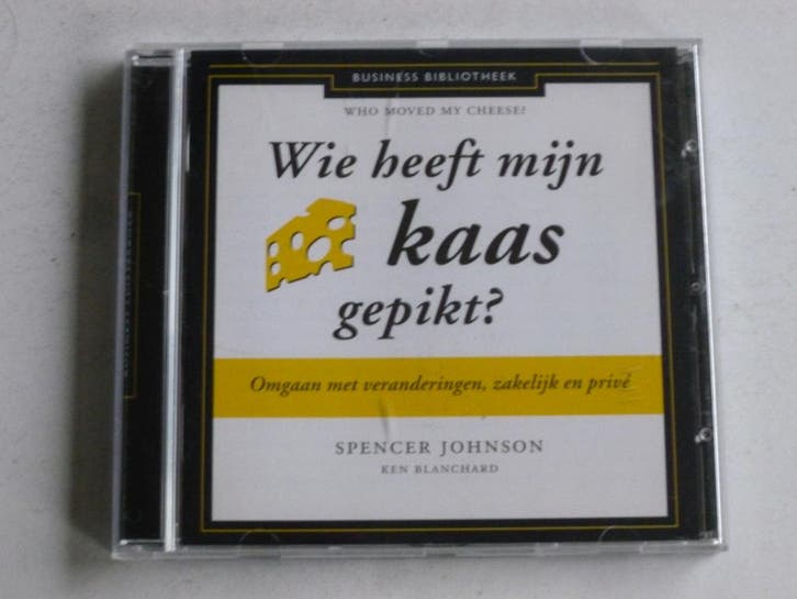 Wie heeft mijn Kaas gepikt? - Spencer Johnson, Cd's en Dvd's, Cd's | Overige Cd's, Zo goed als nieuw, Ophalen of Verzenden