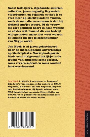 Marktplaatspoëzie 9789038898391 Jan Hoek, Verzenden, Gelezen, Jan Hoek