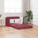 vidaXL Slaapbank vloermodel 2-in-1 112x174x55 cm stof, Verzenden, Nieuw, Stof, Minder dan 150 cm