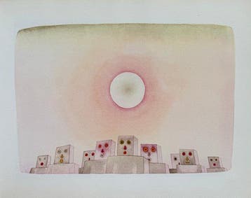 Jean-Michel Folon (1934-2005) - Les enfants du soleil