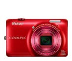 Nikon Coolpix S6300 Digitale Compact Camera - Rood (In doos), Verzenden, Zo goed als nieuw