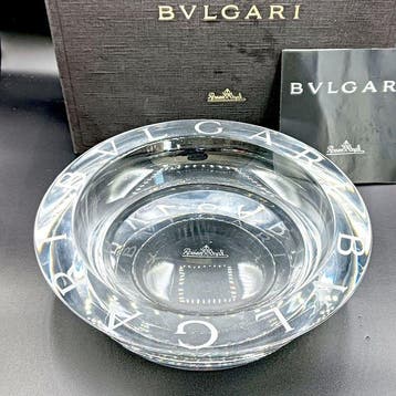 Bulgari, Rosenthal - Asbak - Kristal - 2,4 kg 20 cm asbak