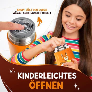 2dekans | Funkelfuchs thermoskan voor Kinderen - 100%, Ophalen of Verzenden, Zo goed als nieuw