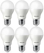 6 stuks Philips LED lamp E27 4W 350lm 6500K Daglicht Mat..., Ophalen of Verzenden, Nieuw