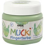 Mucki Vingerverf, groen, 150 ml/ 1 Doosje, Nieuw