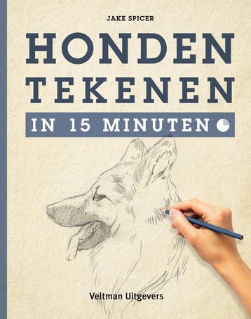 Honden tekenen in 15 minuten - Jake Spicer 9789048311101, Verzenden, Zo goed als nieuw, Jake Spicer