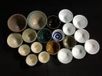 Japanese - Beeld, Set of 20 / Signed / Japanese Vintage Sake, Antiek en Kunst