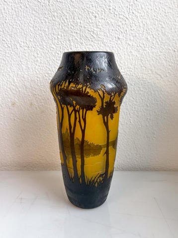 Daum Nancy, Daum Frères - Vaas - Glas