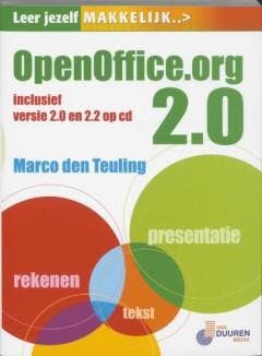 Open Office.org 2.0 / Computeridee - M. den Teuling, Verzenden, Zo goed als nieuw, M. den Teuling