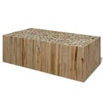 Salontafel 90x50x30 cm echt teakhout, Verzenden, Nieuw