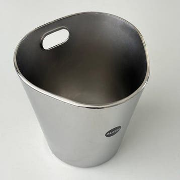 Alessi - Jasper Morrison - Champagne koeler - bolly - Staal