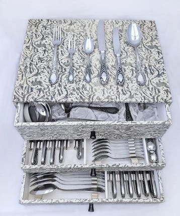 Polida-Solingen - Louis XV Style - Bestekset voor 12