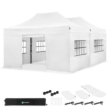 Partytent - 6x4.5 m - Premium easy-up Partytent | set incl., Verzenden, Nieuw