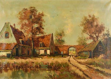 Nederlandse school (XX) - Boerderij