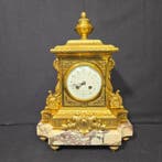 Tafelklok Napoleon III - Verguld brons - 1850-1900 - Top in