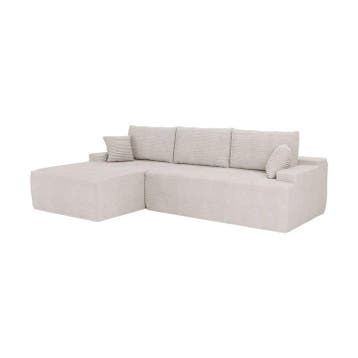 Coredo Bank - Corduroy bekleding - Links - Beige, Verzenden, Nieuw