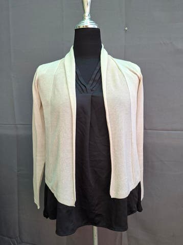 Esprit dun gebreid vestje ecru maat 36, Esprit, Zo goed als nieuw, Maat 36 (S), Beige