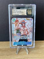 One Piece OP13 - Portgas D. Ace - Alternate Art Graded card, Nieuw