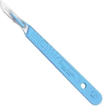 Swann Morton disposable scalpel steriel 0501 10 stuks nr.10, Verzenden, Nieuw