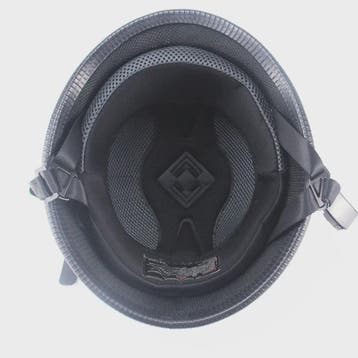 Vintage Motorhelm Half Shell Duits Stijl - DOT Goedgekeurd -, Verzenden, Nieuw met kaartje