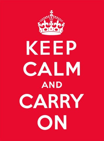 Keep Calm and Carry On - Various Authors 9780091933661, Verzenden, Gelezen, Various Authors