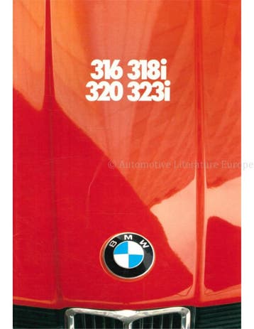 1981 BMW 3 SERIE BROCHURE DUITS, Boeken, Nieuw, BMW, Author