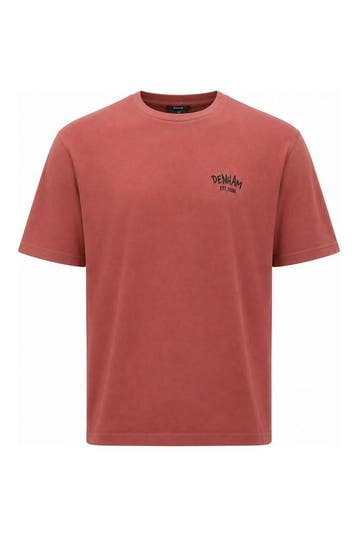 Denham T-shirt in maat M Roze, Verzenden, Gedragen, Overige kleuren, Denham