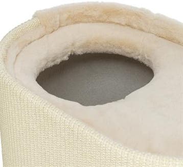 Kattentoren Trixie Arina Crème – Compacte Krabtoren met 2, Verzenden, Nieuw, Krabpaal