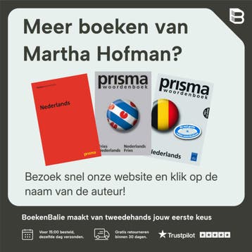 Prisma pocketwoordenboek Nederlands FLUO oranje, Verzenden, Gelezen, Martha Hofman