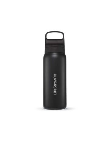 LifeStraw waterfilterfles Go 2.0 Black RVS geïsoleerd 1 l.., Verzenden, Nieuw
