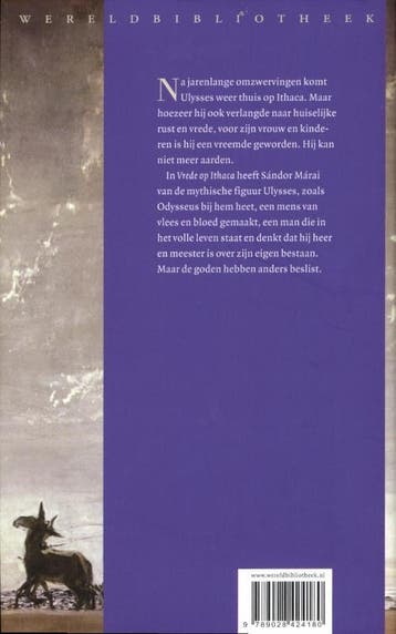 Vrede op Ithaca 9789028424180 Sandor Marai, Verzenden, Zo goed als nieuw, Sandor Marai