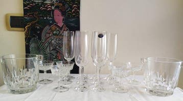 Bohemia - Servizio Luxury Champagne in Cristallo di Boemia –