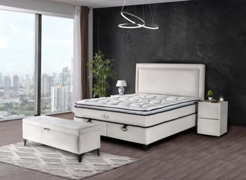 Boxspring ROLEX - diverse maten, Verzenden, Nieuw, Tweepersoons